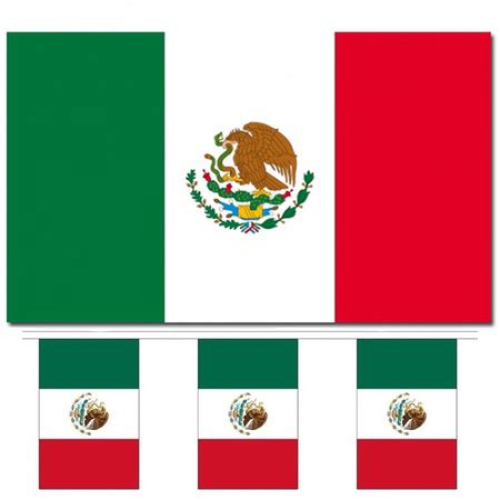 Gevelvlag Vlaggenmast Vlag Mexico X Cm Fun En Feest