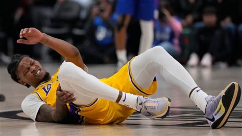 Los Angeles Lakers Forward Cam Reddish Ankle Out At Least Two Weeks