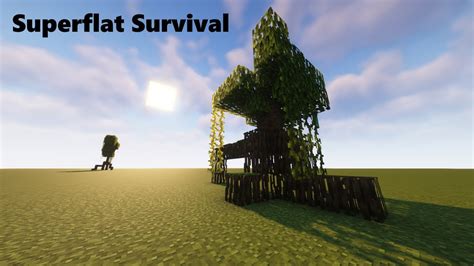 We Got New Wood Superflat Survival Episode Youtube