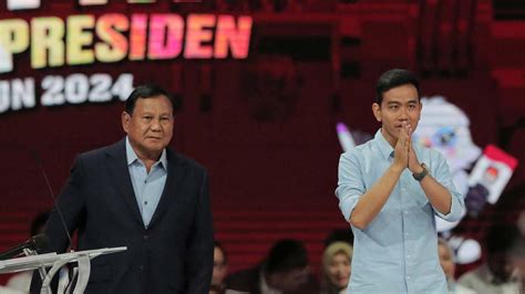 Suara Masuk 50 An Persen Prabowo Gibran Rajai 6 Lembaga Quick Count