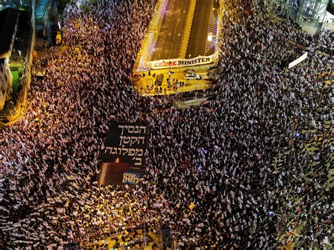 Tens Of Thousands Of Israelis Rally Against Judicial Reform Plan News