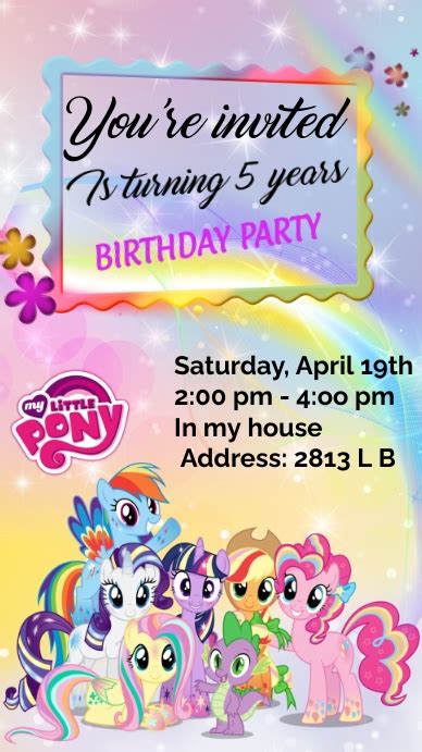 BIRTHDAY CARD KIDS Template | PosterMyWall