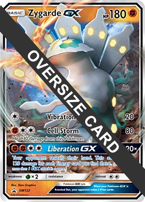 Zygarde GX SM122 Jumbo Cards Pokemon