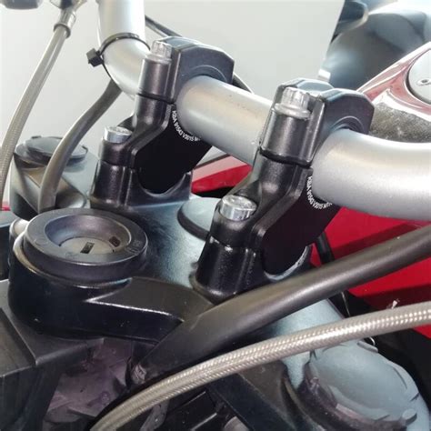 Handlebar Risers With Offset For BMW R1200GS Adventure 2005 2008 89 95