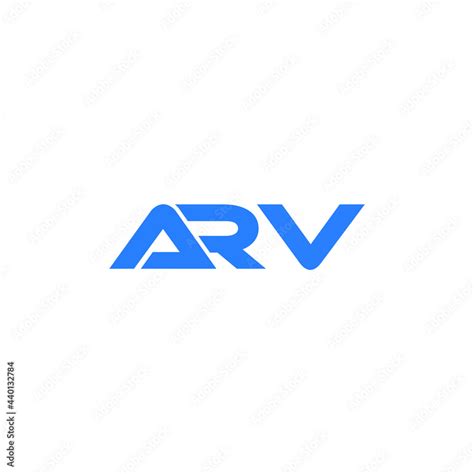 Stockvector Arv Logo Arv Icon Arv Vector Arv Monogram Arv Letter Arv