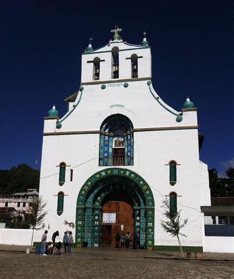 Glise De San Juan Chamula Chiapas Mexique Landmarks Building Travel