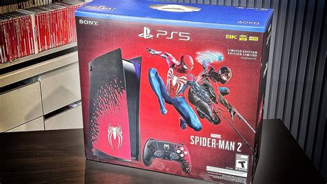 Ps Do Spider Man Unboxing Da Edi O Limitada Do Playstation Do