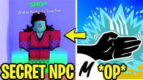 How To Find Secret Kung Fu Teacher Npc And Unlock Water Fighting Style