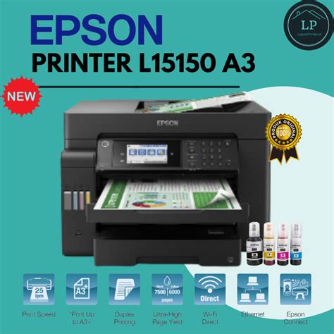 Jual Epson Ecotank L15150 A3 Wi Fi Duplex All In One Ink Tank Printer Jakarta Pusat Leaf