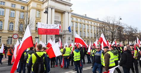 Protest Rolnik W W Warszawie Gdzie Blokady Wiadomo Ci