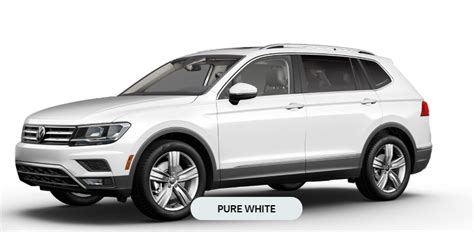 2020 Volkswagen Tiguan Paint Colors