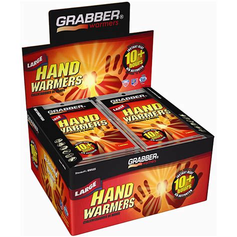 Shop Grabber 10 Hour Large Hand Warmers 40 Pairs Free Shipping