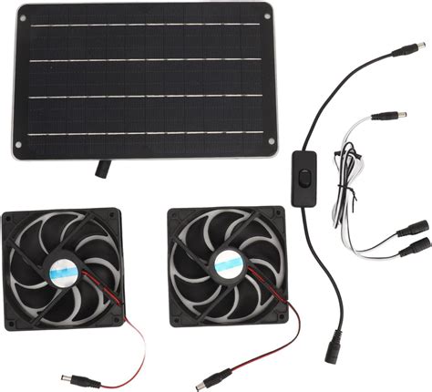 Kit de ventilateur à panneau solaire 20 W économe en énergie solaire