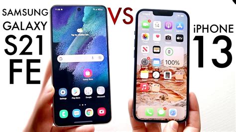 Samsung Galaxy S21 FE Vs IPhone 13 Comparison Review YouTube