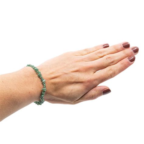 Edelsteen Splitarmband Groene Jade 18 Cm Zenvol