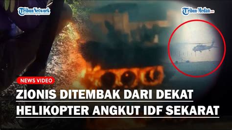 AKSI NEKAT Hamas Tembak Tentara Zionis Sambil Santai Pakai RPG