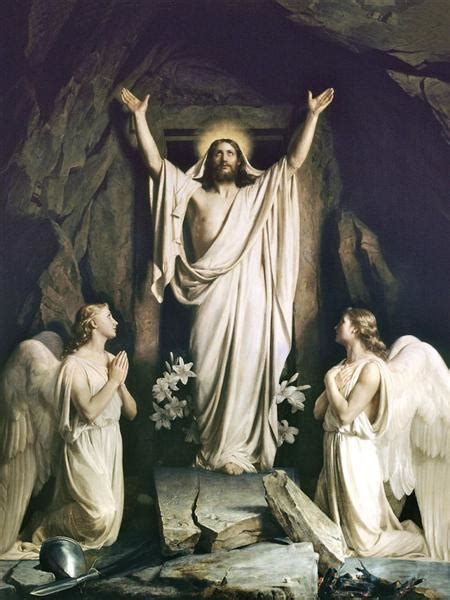 Resurrection of Christ, 1875 - Carl Bloch - WikiArt.org