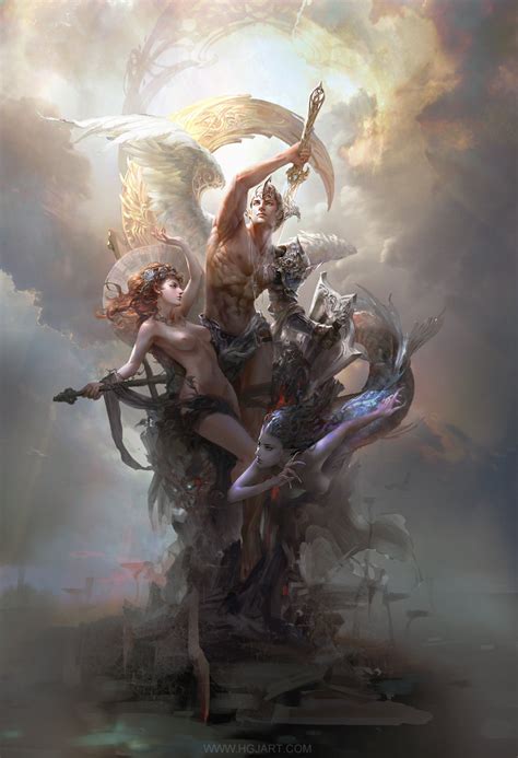 Stunning Series Of Fantasy Art Created By Guangjian Huang GeekTyrant