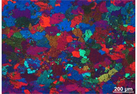 Microstructure Of The Zinc Wire After Drawing Longitudinal Section Download Scientific