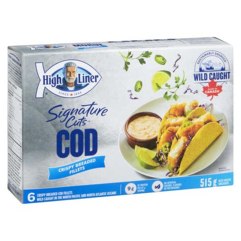 High Liner Signature Cuts Cod Crispy Breaded Save On Foods