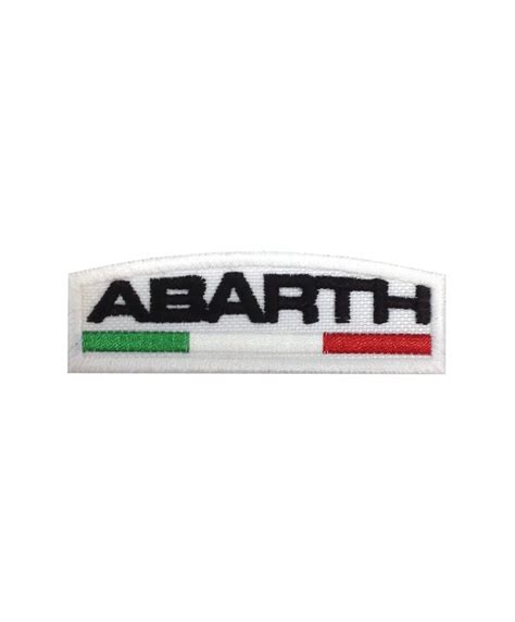 Embroidered Badge Patch Sew On Mmx Mm Abarth Italy