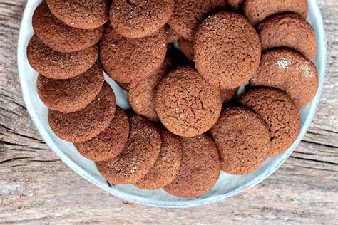 Biscoitos Caseiros De Chocolate E Especiarias Mel E Pimenta