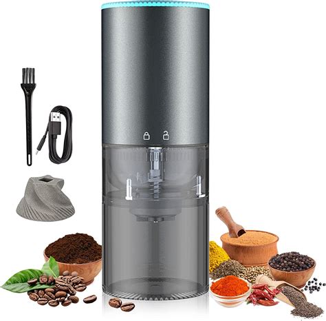 Amazon De Kaffeem Hle Elektrisch Kaffeebohnenm Hle Mini F Llmenge G