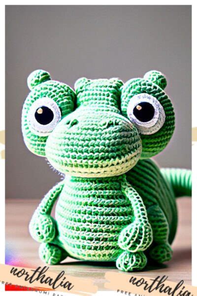 Cute Crocodile Amigurumi Pattern