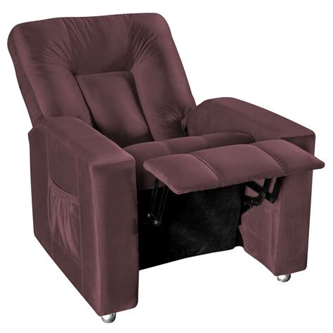 Poltrona Mx Pallas Reclin Vel Veludo Ros Matrix