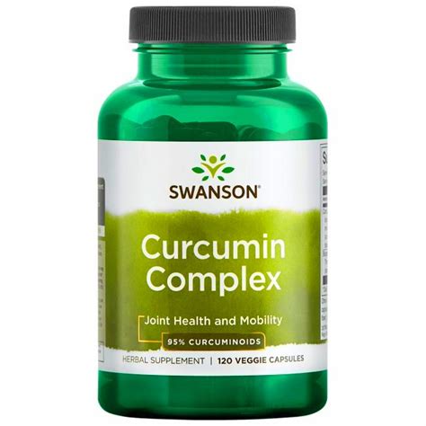 KURKUMA 95 CURCUMIN COMPLEX PIPERYNA SWANSON