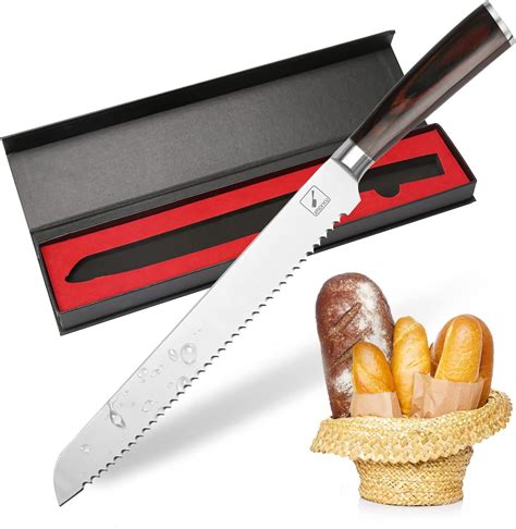 Imarku Coltello Da Pane Professionale Coltello Cucina Seghettato