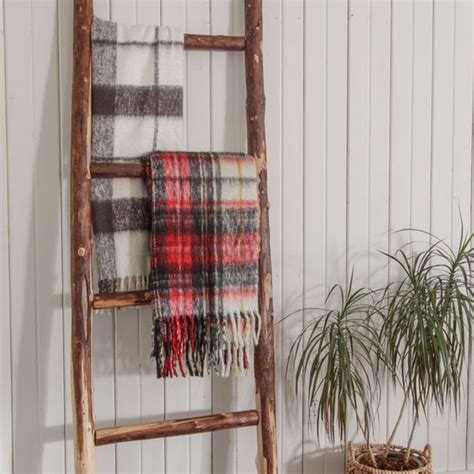 Ryobi Nation Rustic Blanket Ladder From Upcycled Trees Rustic