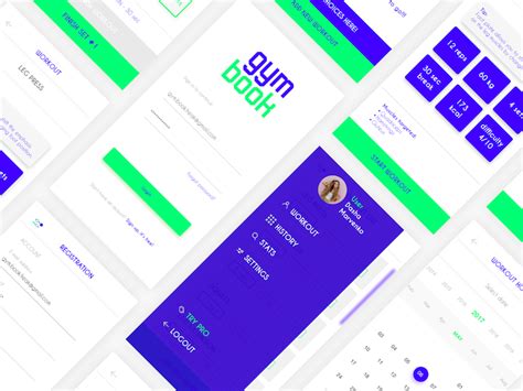 GymBook Mobile App Concept By Jan Mickiewicz On Dribbble