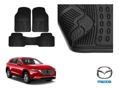 Kit Tapetes Filas Mazda Cx Rubber Black Original Meses Sin