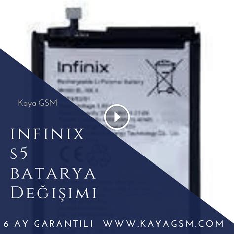 İnfinix S5 Battery Replacement Emergency Mobile Repair Kaya Gsm