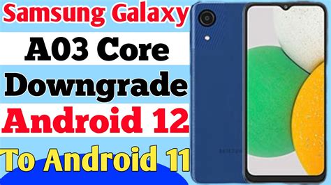 Samsung A03 Core Downgrade Samsung A03 Core Flash File Samsung A03 Core Flashing A03 Core