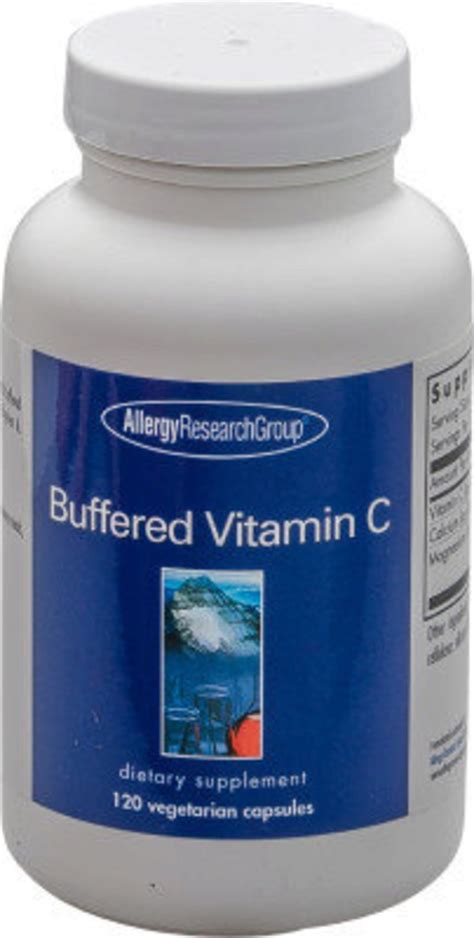 Buffered Vitamin C Vegetarische Capsules Allergy Research Group