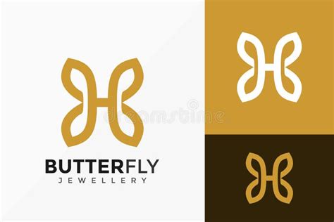 Letter H Shape Butterfly Stock Illustrations 57 Letter H Shape