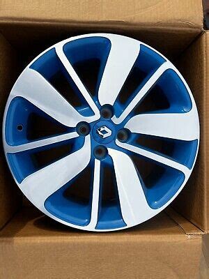 RENAULT CLIO MK4 DRENALIC 17 ALLOY WHEEL RIM BLUE INSERTS 403006755R