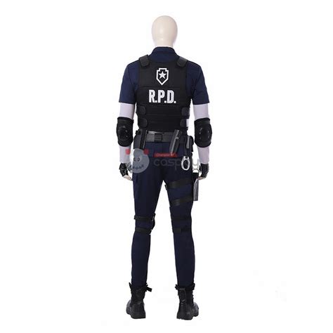 Resident Evil 2 Cosplay Costume Leon S. Kennedy R.P.D. Suit Costumes - CCosplay.com