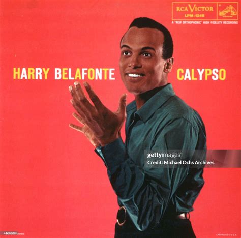 Album Cover For Singer Harry Belafontes Album Calypso Which Was