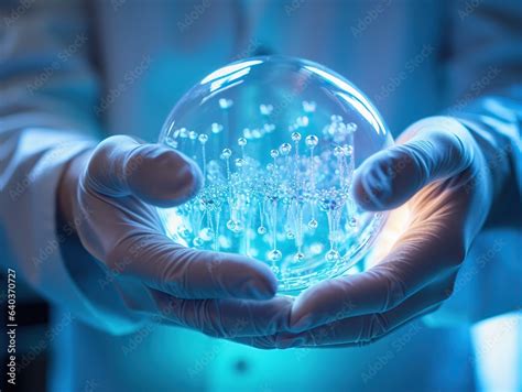 Scientist Observing Viral Lysis in Bacterial Culture Stock Photo | Adobe Stock