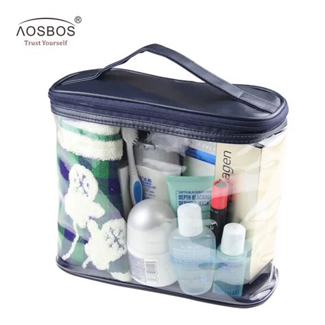 Sacs De Voyage Transparents Tanches Pour Femmes Et Hommes Trousse De