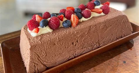 Le Semifreddo Au Chocolat Et Fruits Rouges De Laurent Mariotte Marie