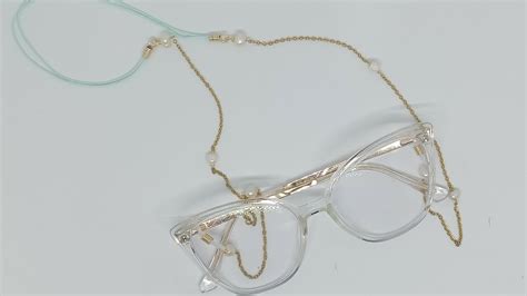 Holders Para Lentes Con Perlas Youtube