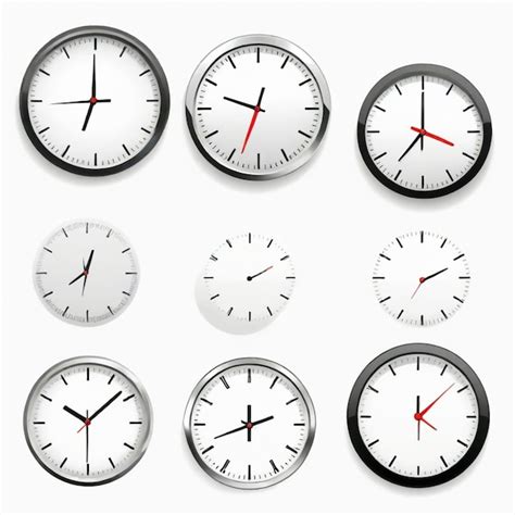 page  clocking vectors illustrations