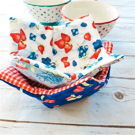 How To Sew Soup Bowl Cozies Sassy Cassy S