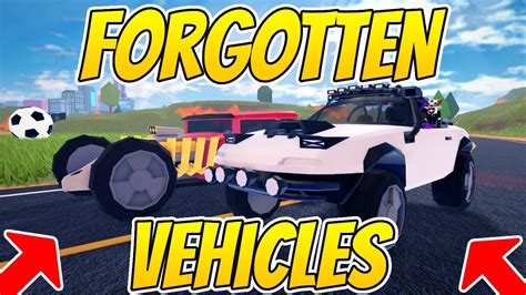 Top Most Forgotten Vehicles In Roblox Jailbreak Youtube