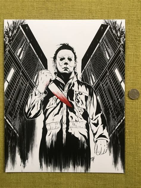 Michael Myers Art Print | Etsy