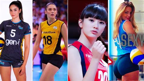 Top 5 Most Beautiful Volleyball Players In The World Now Youtube